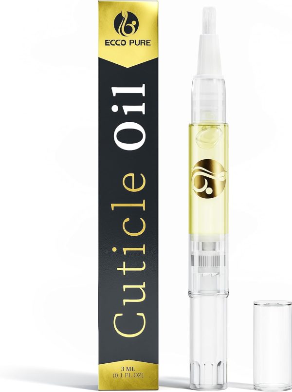 Cuticle Oil Pen - Professional Manicure & Pedicure Accessory - Cuticle Softener & Nail Strengthener With Vitamin E